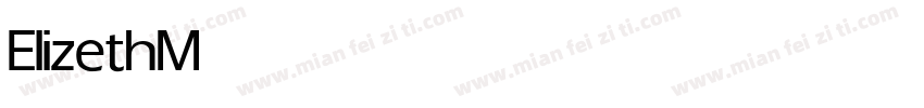 Elizeth Medium字体转换